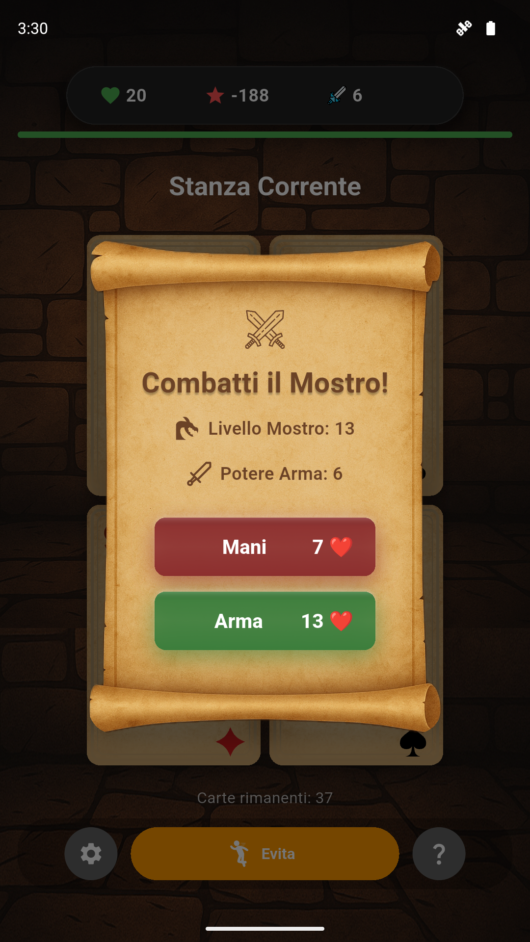 Scegli come combattere